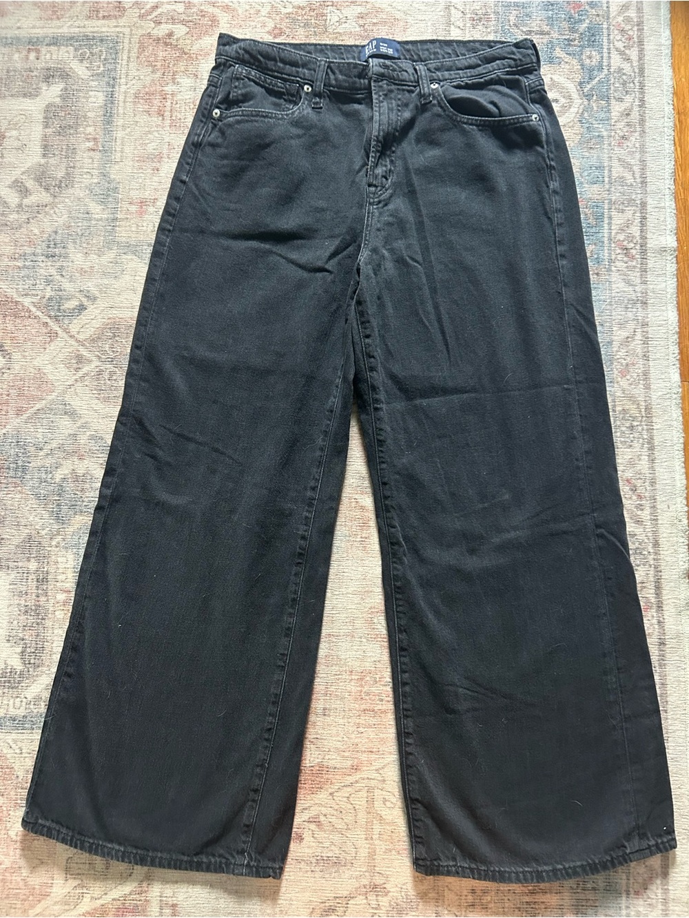 Gap high rise wide-leg women's jeans sz 12
